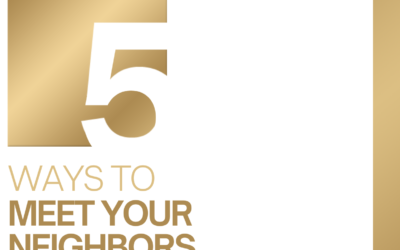 5 Ways to Meet Your Neighbors